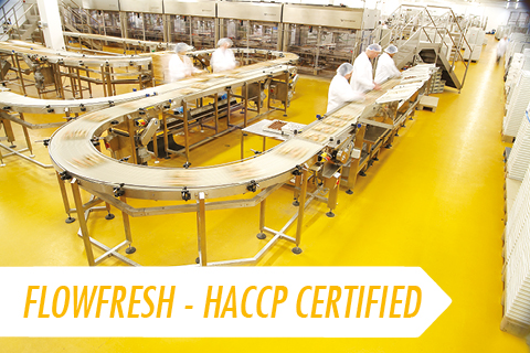 Flowfresh is HACCP International Certified