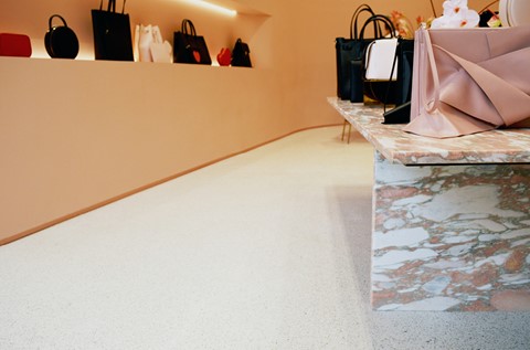Flooring on Show at Fashion Brand’s Flagship Store