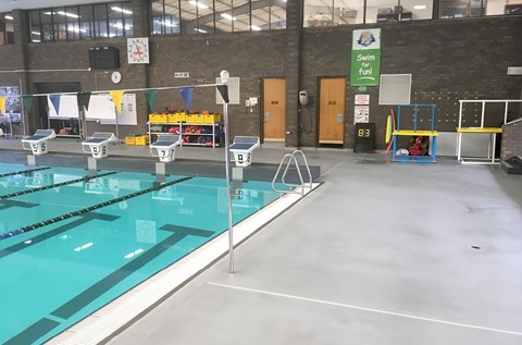 New Pool Surrounds Flooring Revitalises Aquatic Centre