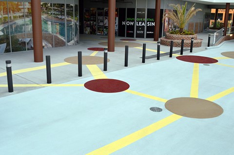 Creative Car Park Floor Created With Deckshield Rapide